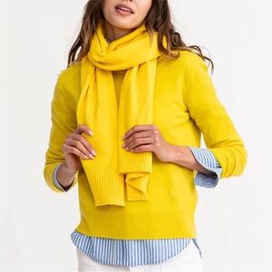 Kerri Rosenthal Sunshine Cashmere Blend Scarf in Yellow